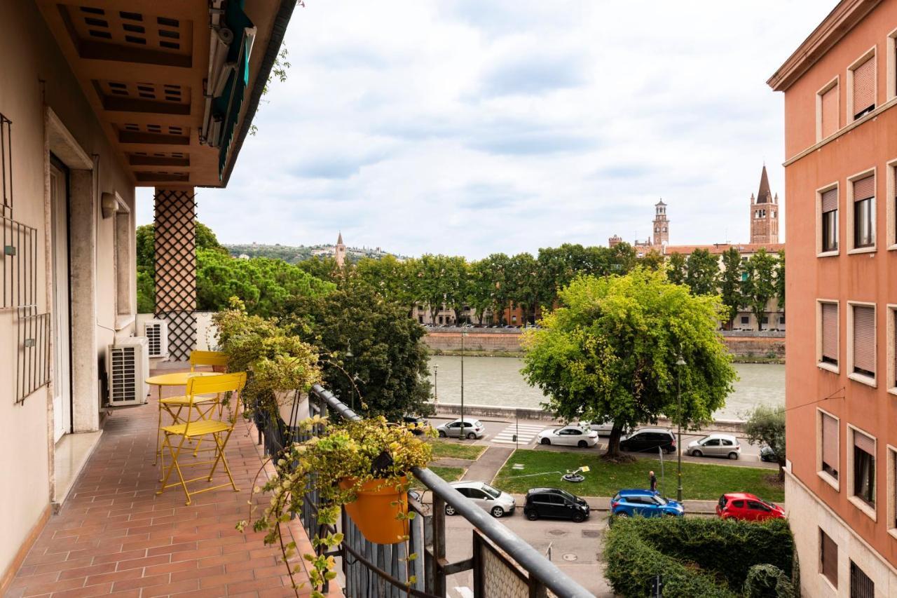 Riverview Luxury Flat Verona Exterior foto